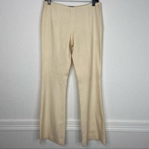 Gianni Versace】Wide Wool Trousers VTG 80s Gianni Versace Wool